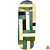 Deck Pooch - modelo #44 Split-Ply - (Drop 1) 34mm Popsicle Shape - Imagem 1