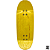 Deck Holidays 34mm - Egg Shape - Low Mold - Color Yellow - Imagem 2