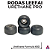 Rodas Leefai Urethane Pro Urethane Formula 65D (7.5x4.5mm) cor Cinza - Imagem 1