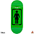 Deck Custom Premium 34mm - “Girl“ - com Tape Alien - Imagem 1