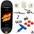 Fingerboard Premium Completo - Custom - 34mm - Santa Cruz Fire - Imagem 1