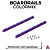 Kit de Boardrails Custom ColorMix Plastic com Parafusos cor PurpleHaze - Imagem 1