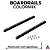 Kit de Boardrails Custom ColorMix Plastic com Parafusos cor Black&White - Imagem 1
