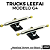 Trucks Leefai modelo G4 - 34mm - cor Silver & Black - Imagem 1
