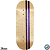 Deck WoW Split Ply Series - Line Purple - Street - 34mm - Imagem 1