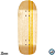 Deck WoW Split Ply Series - Line Yellow - Bowl - Deep 35mm - Imagem 1