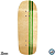 Deck WoW Split Ply Series - Line Green - Bowl - Deep 35mm - Imagem 1