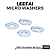 Kit de Micro Washers (Arroelas de Aço) Leefai Silver - Imagem 1