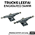 Trucks Leefai Caramel Engraved 34mm cor Gray - Imagem 1