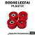 Rodas Leefai Plastix cor Red - Imagem 2