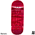 Deck Holidays 34mm - Discret Shape - High Mold - Exotic Woods Red - Imagem 1