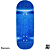 Deck Holidays 34mm - Discret Shape - High Mold - Natural Woods Blue - Imagem 1