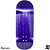 Deck Holidays 34mm - Discret Shape - High Mold - Natural Woods Purple - Imagem 1