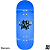 Deck Holidays 34mm - Discret Shape - Low Mold - Logo Hands Blue - Imagem 1