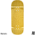 Deck Holidays 34mm - OG Shape - Low Mold - Natural Woods Yellow - Imagem 1