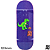 Deck Holidays 32.5mm - Classic Shape - Low Mold - Logo Dino - Imagem 1