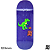 Deck Holidays 32.5mm - Classic Shape - Medium Mold - Logo Dino - Imagem 1