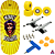 Fingerboard Premium WoW 33.5mm - Trucks G4 - Rodas Uretano 64D - Imagem 1