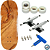 Fingerboard Premium WoW 33.5mm Rádica - Trucks Leefai G4 - Rodas Urethane PRO 65D - Imagem 1