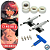 Fingerboard Premium Custom 34mm Censored - Trucks Leefai G4 - Rodas Urethane PRO 65D - Imagem 1