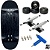 Fingerboard Premium Holidays 34mm - Trucks Leefai G4 - Rodas Urethane PRO 65D - Imagem 1