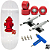 Fingerboard Premium Holidays Hidrante 34mm - Trucks Leefai G4 - Rodas Nemesis 64D - Imagem 1