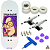 Fingerboard Premium Custom 34mm - Take It Easy - Trucks Leefai G4 - Rodas Urethane PRO 65D - Imagem 1