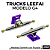 Trucks Leefai G4 34mm cor Silver & Purple (Nova Geração V3 Leefai) - Imagem 2