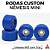 Rodas Custom Nêmesis "Mini'z" Soft Urethane 64D Dark Blue - Imagem 1