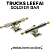 Trucks Leefai "Soldier Bar" 34mm cor Silver - Imagem 1