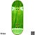 Deck Soldier Bar Color 33.5mm Maple cor Green - Imagem 2
