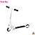 Finger Scooter Articulada Custom cor Branca - Imagem 1
