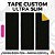 3x Tape Custom "Ultra-Slim" Extra Fina 0.5mm de Espessura - Imagem 1