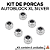 Kit 6 Porcas Custom Auto Block - XL Edition cor Silver - Imagem 1