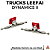 Trucks Leefai Dynamics II 34mm cor Silver & Red - Imagem 2