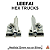 Trucks Leefai modelo "Hex" 32mm - cor Silver - Imagem 3