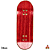 Deck Custom linha "Elite" 34mm - Cor Red - Imagem 2