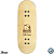 Deck WoW Exotic Series - Bambu - Deep - 34mm - Imagem 2