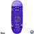Deck WoW Graphic Series - Octopus Purple - Deep - 34mm - Imagem 2
