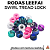 Kit de Rodas Leefai Swirl modelo "TreadLock" 80D cor Pink - Imagem 2