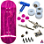 Fingerboard Custom Elite - 34mm - Pink - Imagem 1