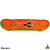 Deck Custom - Premium Series - 34mm - Zombie Wrap Orange (2026) - Imagem 2