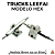 Trucks Leefai Hex 36mm - Silver - Imagem 3