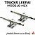 Trucks Leefai Hex 36mm - Silver - Imagem 2