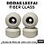 Rodas Leefai Fiber Glass 80D cor Off-White - Imagem 1