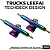 Trucks Leefai Tech Deck Design 34mm cor Aurora - Imagem 3