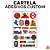 Cartela Grande Adesivos *Skate Brands* - 21 Adesivos - Imagem 1