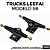 Par de Trucks Leefai 34mm versão "SB" cor Black - Imagem 1
