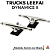 Trucks Leefai Dynamics II 34mm cor Silver & Black - Imagem 1