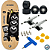 Fingerboard Premium WoW 34mm - Trucks G4 - Rodas Uretano 64D com Grip - Imagem 1